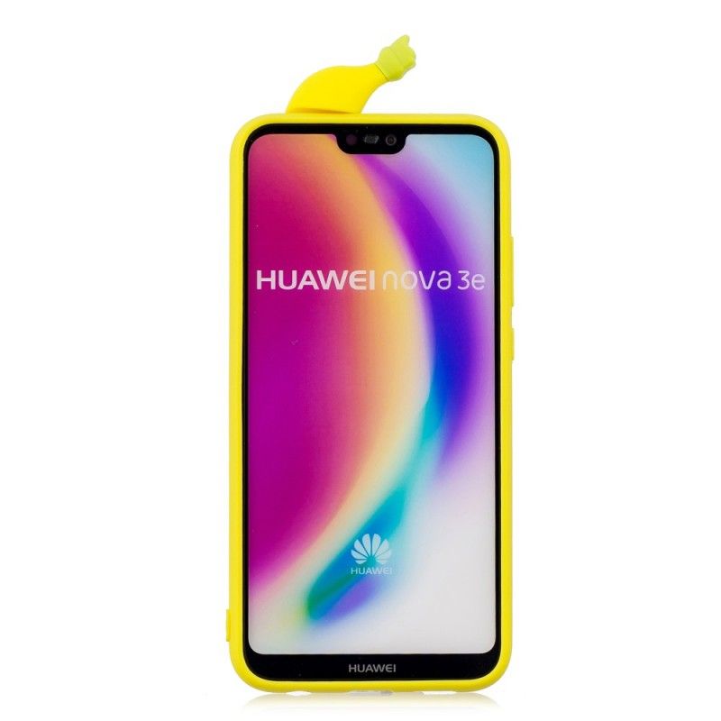 Futerały Huawei P20 Lite Etui na Telefon 3D Banan