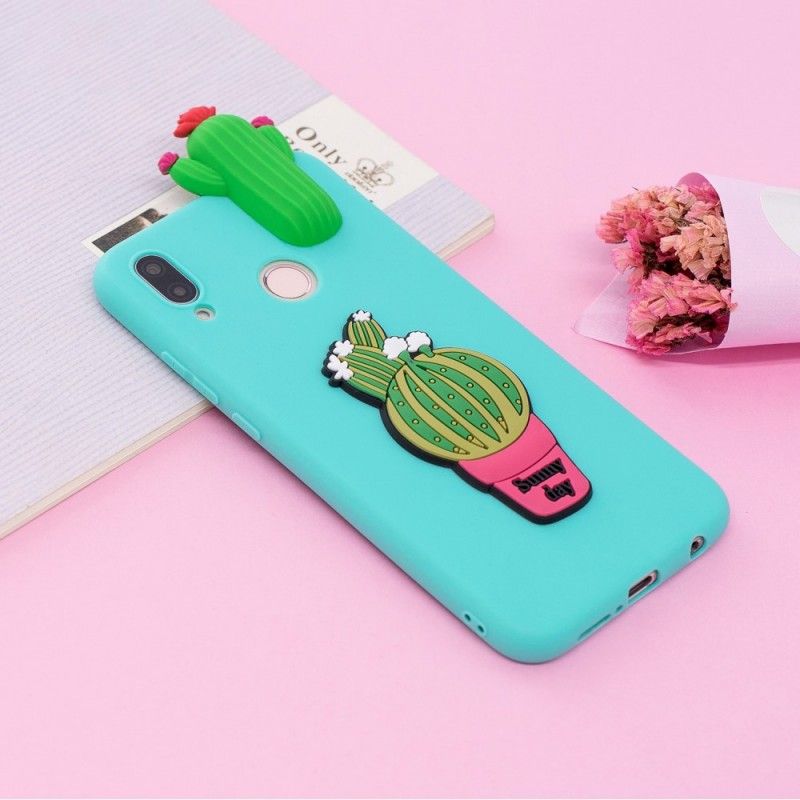 Futerały Huawei P20 Lite Etui na Telefon Szaleństwo Kaktusów W 3D