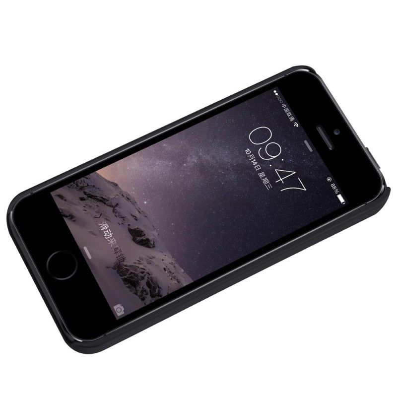 Etui iPhone 5 / 5S / SE Czarny Sztywny Matowy Nillkin