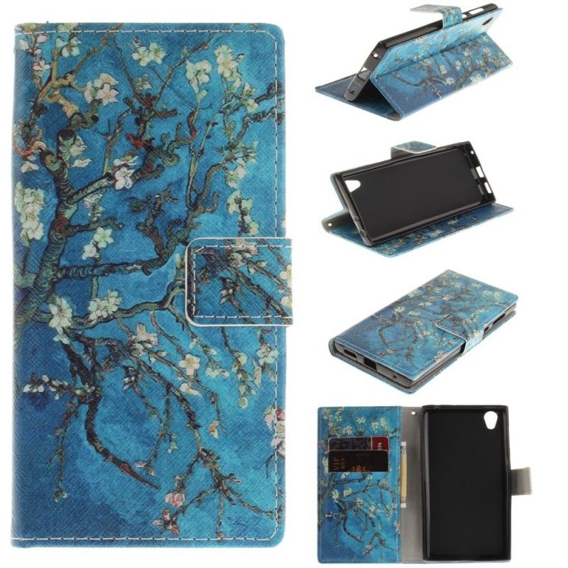 Etui Folio Sony Xperia L1 Kwitnące Drzewo Etui Ochronne