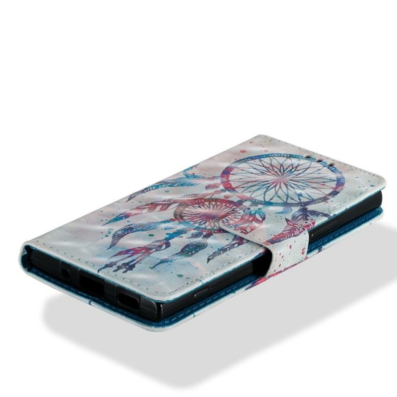 Etui Folio Sony Xperia XA2 3D Kolorowy Łapacz Snów Etui Ochronne