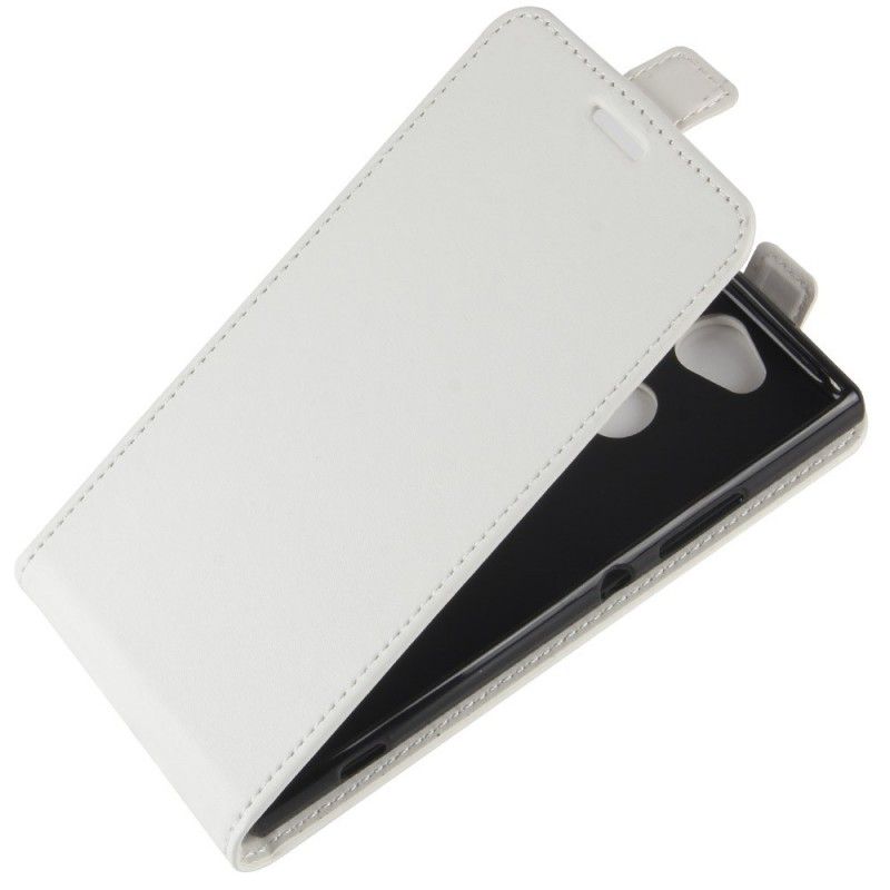 Etui Folio Sony Xperia XA2 Biały Czarny Składany Etui Ochronne