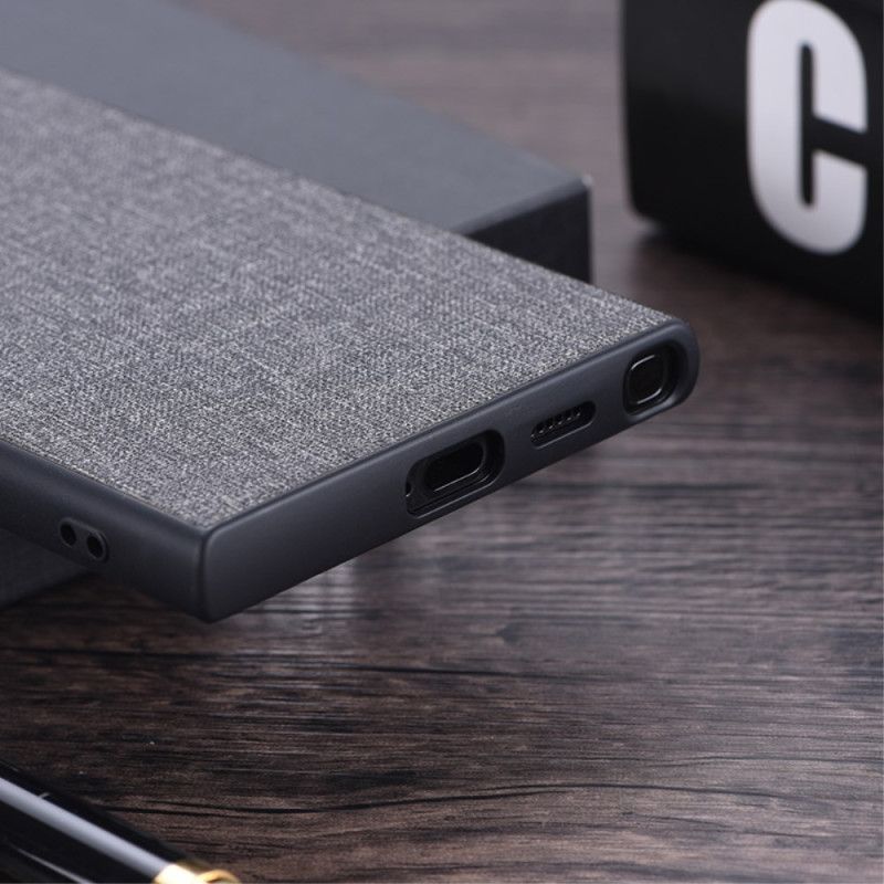 Etui Do Samsung Galaxy S24 Ultra 5g Plastik I Tkanina