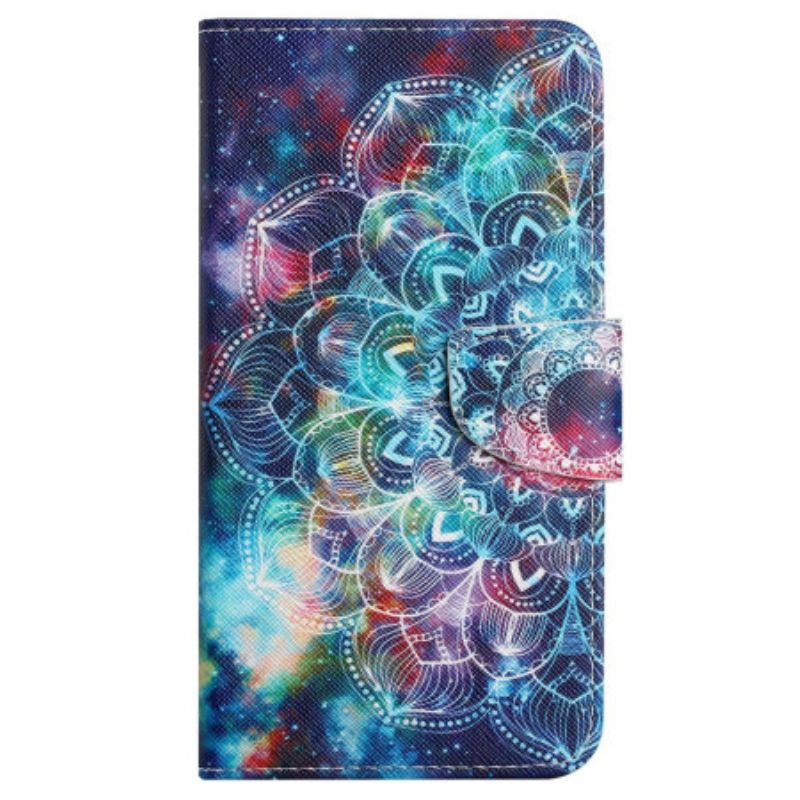 Etui Folio Samsung Galaxy S24 Ultra 5g Gwiaździste Niebo I Mandala Z Paskiem