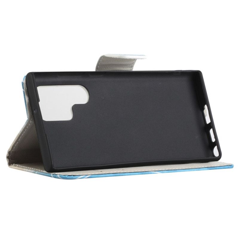 Etui Folio Samsung Galaxy S24 Ultra 5g Niebezpieczny Niedźwiedź Etui Ochronne