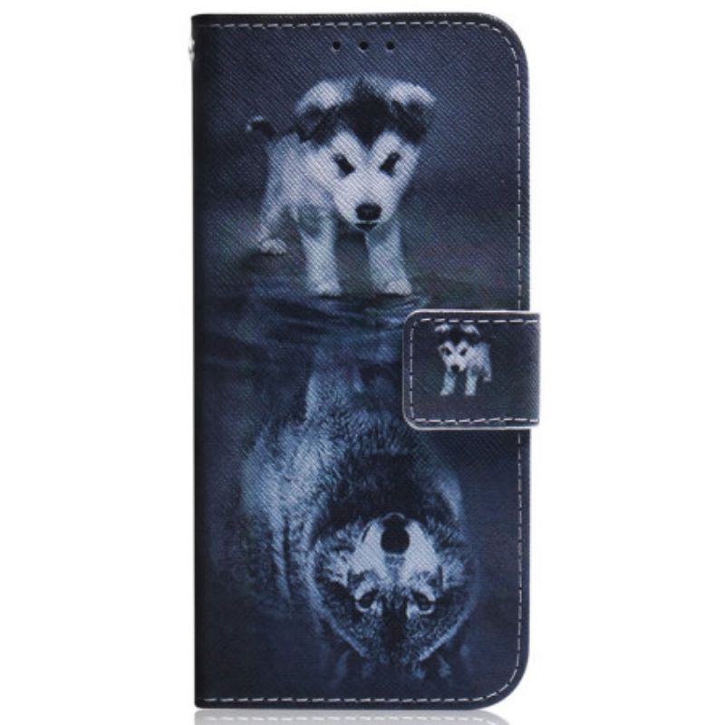 Etui Folio Samsung Galaxy S24 Ultra 5g Sen Szczeniaka