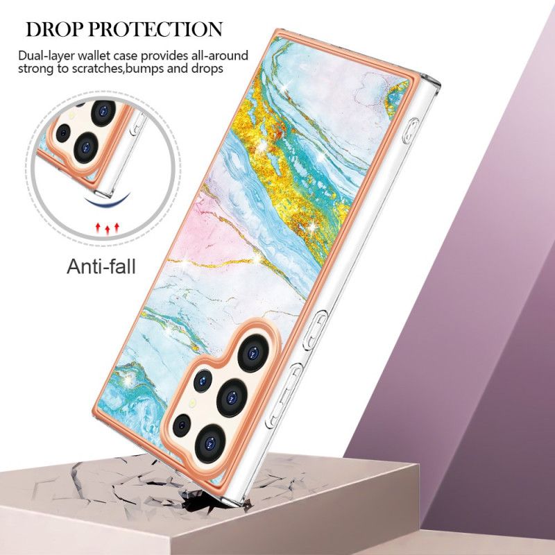 Etui Samsung Galaxy S24 Ultra 5g Efekt Marmuru