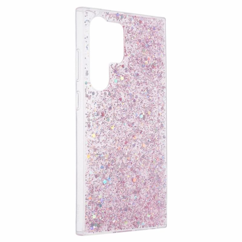 Etui Samsung Galaxy S24 Ultra 5g Elegancki Brokat Etui Ochronne
