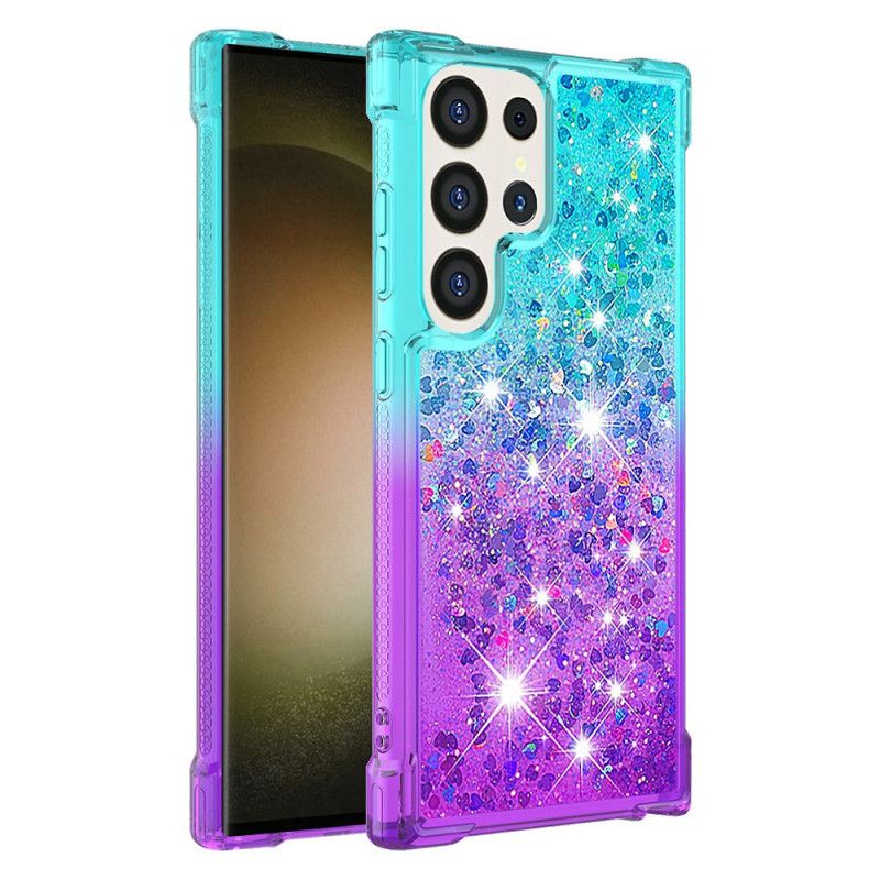 Etui Samsung Galaxy S24 Ultra 5g Płynny Brokat