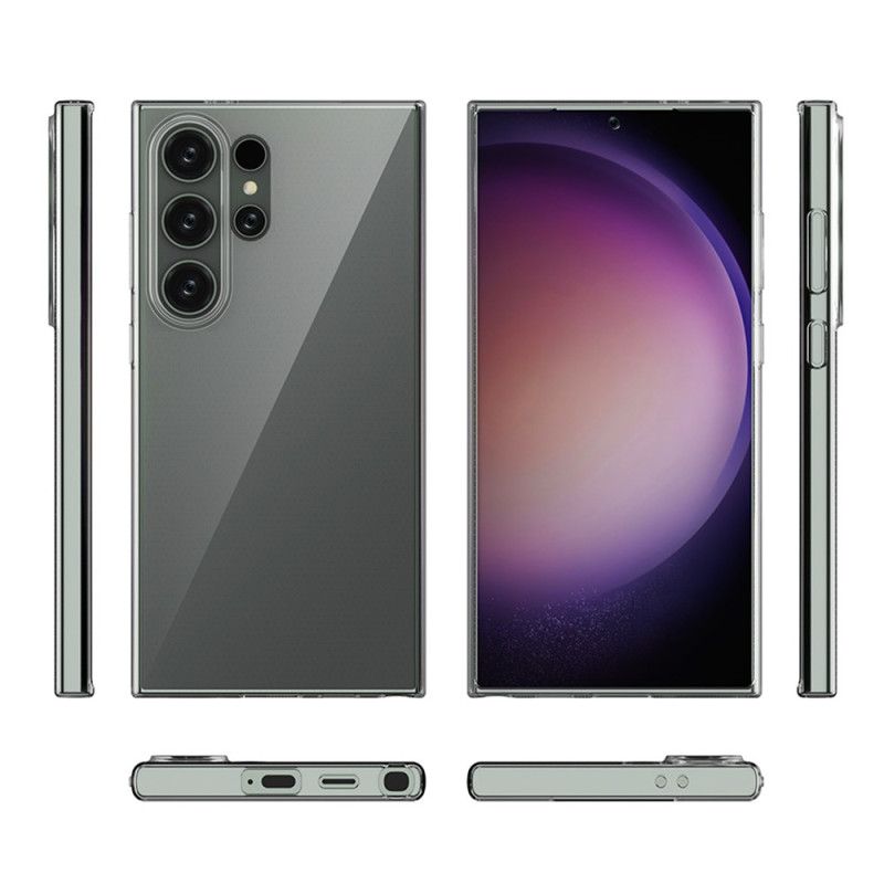 Etui Samsung Galaxy S24 Ultra 5g Przezroczysty Elastyczny
