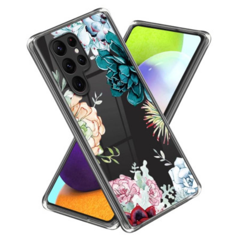 Etui Samsung Galaxy S24 Ultra 5g Rośliny