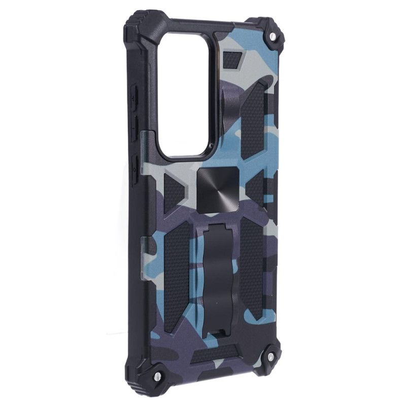 Etui Samsung Galaxy S24 Ultra 5g Ze Wsparciem Kamuflażu Etui Ochronne