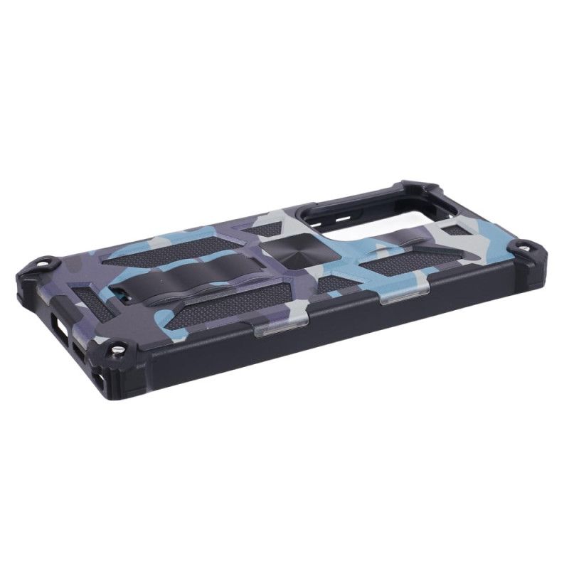 Etui Samsung Galaxy S24 Ultra 5g Ze Wsparciem Kamuflażu Etui Ochronne