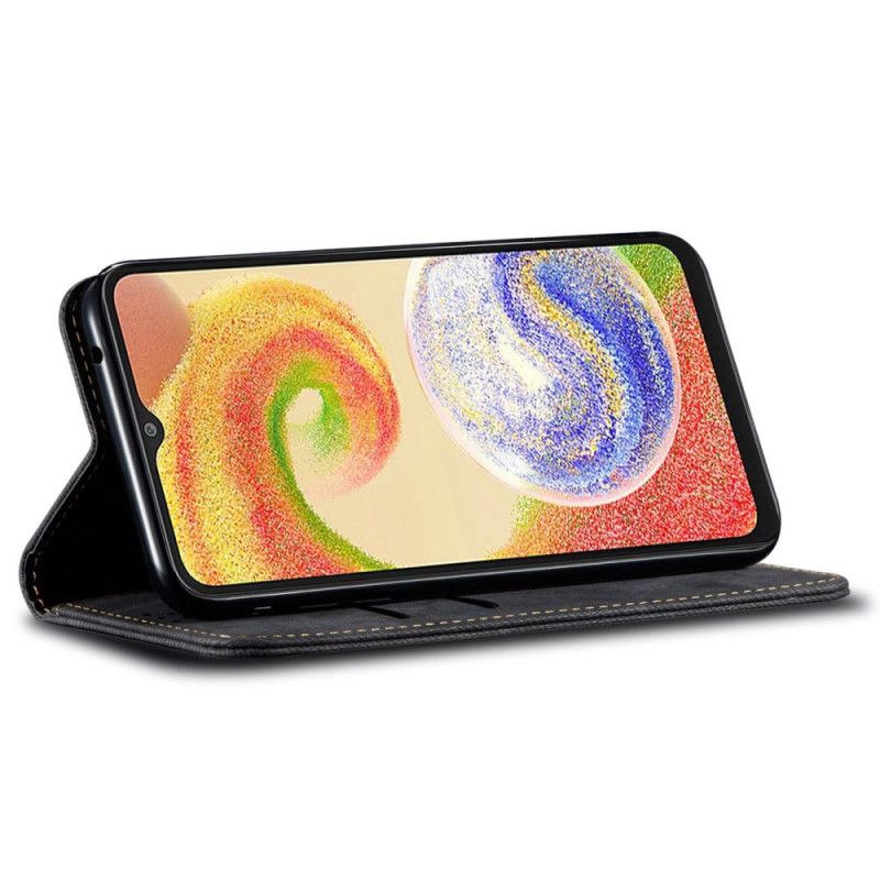Flip Kotelot Do Samsung Galaxy S24 Ultra 5g Tkanina Dżinsowa