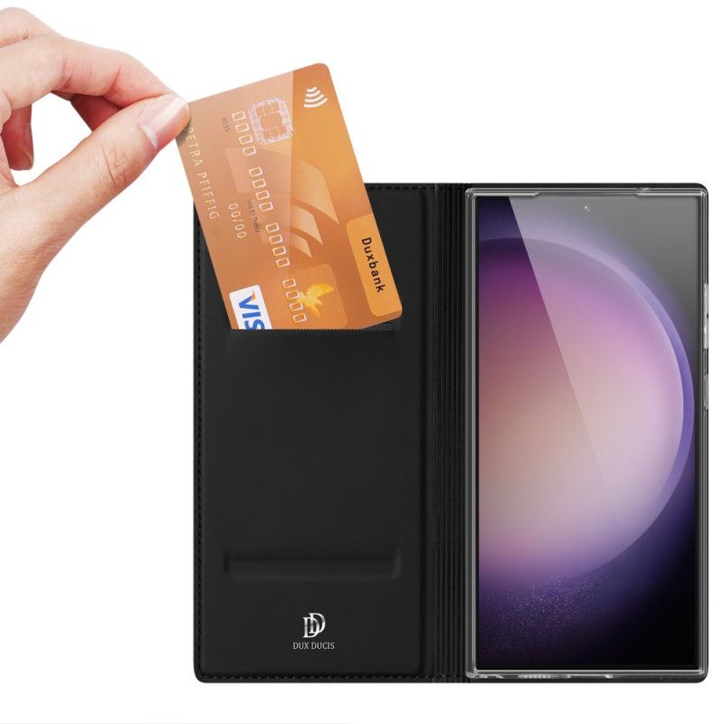 Flip Kotelot Samsung Galaxy S24 Ultra 5g Etui Na Telefon Seria Skin Pro Dux Ducis