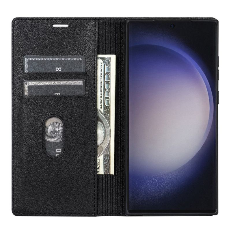 Flip Kotelot Samsung Galaxy S24 Ultra 5g Etui Na Telefon Styl Skórzany