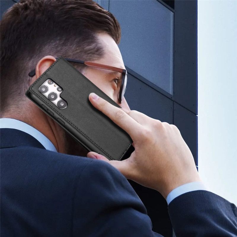 Flip Kotelot Samsung Galaxy S24 Ultra 5g Etui Na Telefon Styl Skórzany