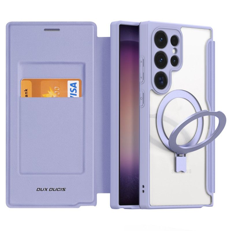 Flip Kotelot Samsung Galaxy S24 Ultra 5g Skórka X Pro Dux Ducis Etui Ochronne
