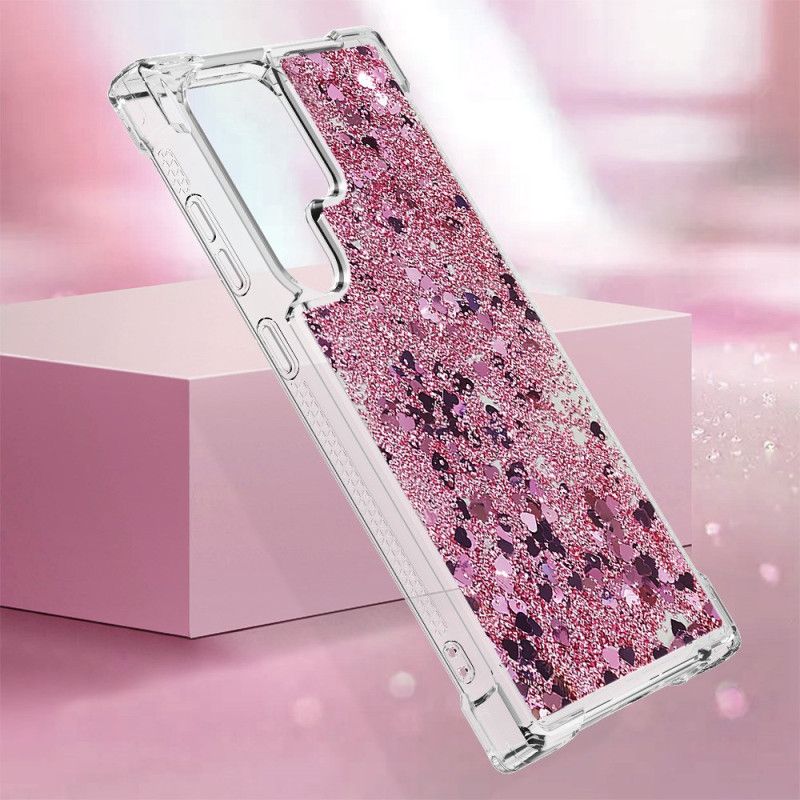 Futerały Samsung Galaxy S24 Ultra 5g Etui Na Telefon Błyszczący Brokat