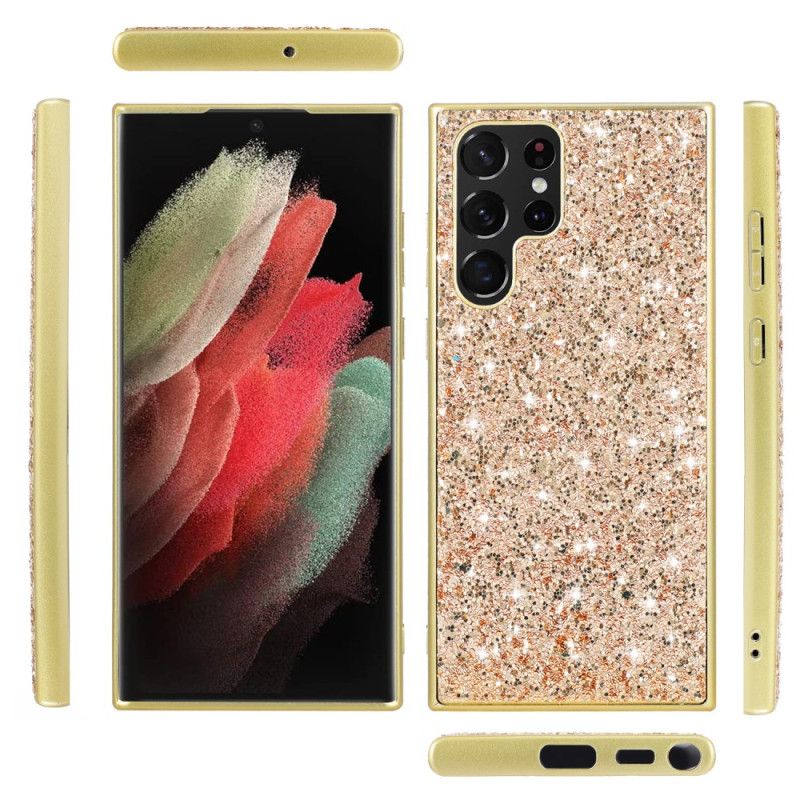 Futerały Samsung Galaxy S24 Ultra 5g Etui Na Telefon Błyszczący Brokat