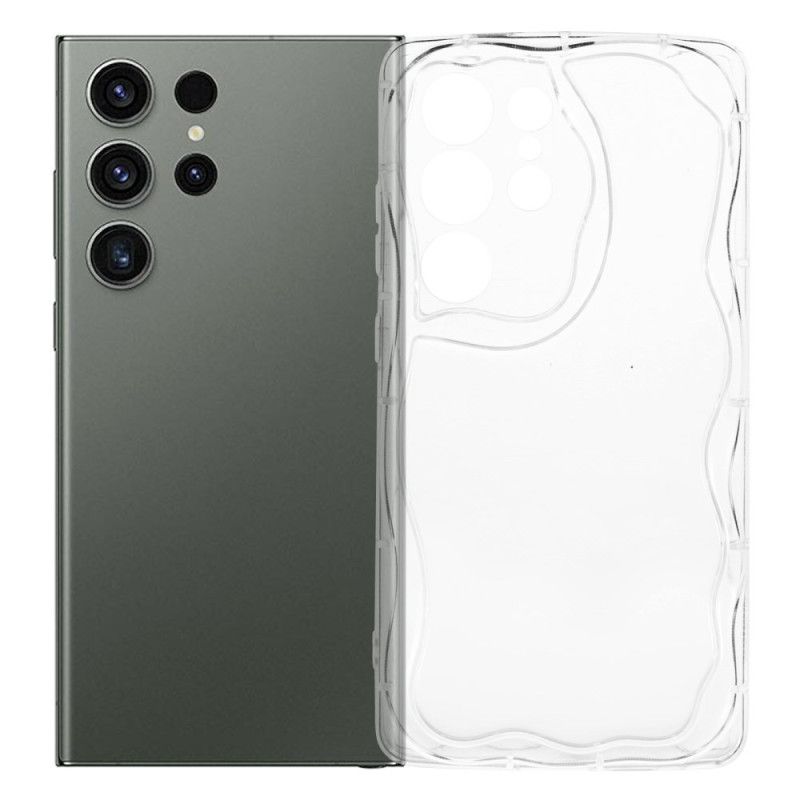 Futerały Samsung Galaxy S24 Ultra 5g Etui Na Telefon Falista Krawędź