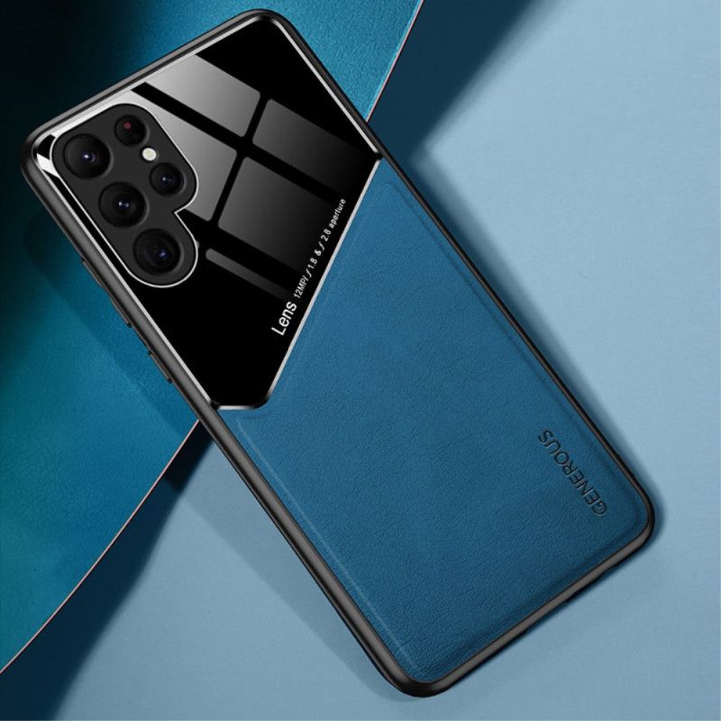 Futerały Samsung Galaxy S24 Ultra 5g Etui Na Telefon Magnetyczny Efekt Skóry