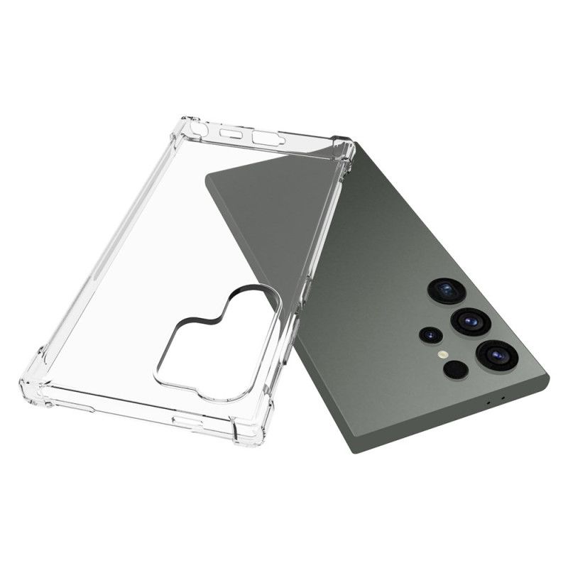 Futerały Samsung Galaxy S24 Ultra 5g Etui Na Telefon Przezroczyste Wzmocnione Narożniki