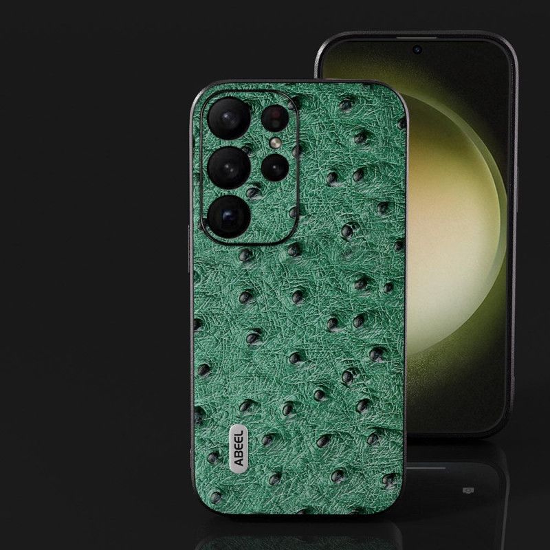 Futerały Samsung Galaxy S24 Ultra 5g Etui Na Telefon Tekstura Strusia Abeel
