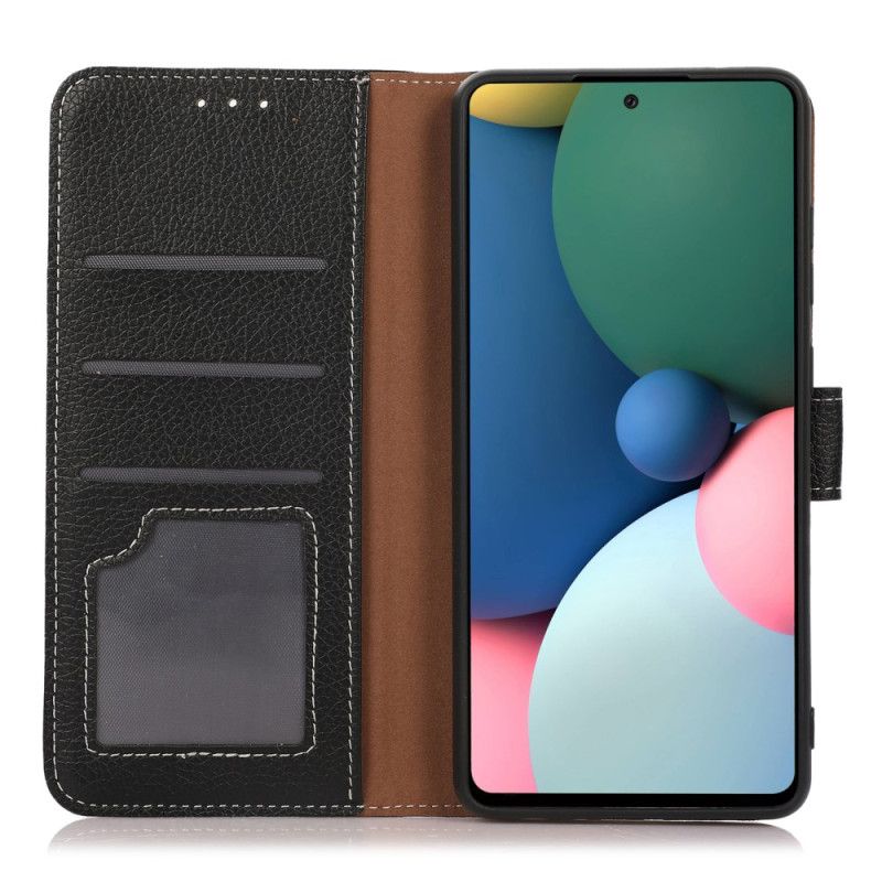 Skórzany Futerał Samsung Galaxy S24 Ultra 5g Etui Na Telefon Tekstura Liczi