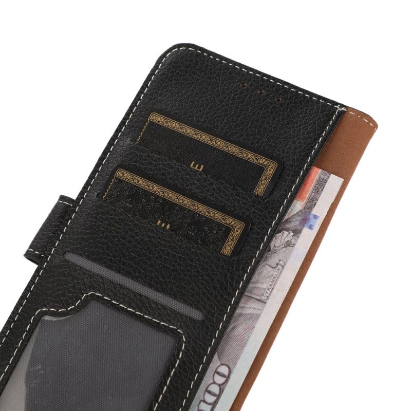 Skórzany Futerał Samsung Galaxy S24 Ultra 5g Etui Na Telefon Tekstura Liczi