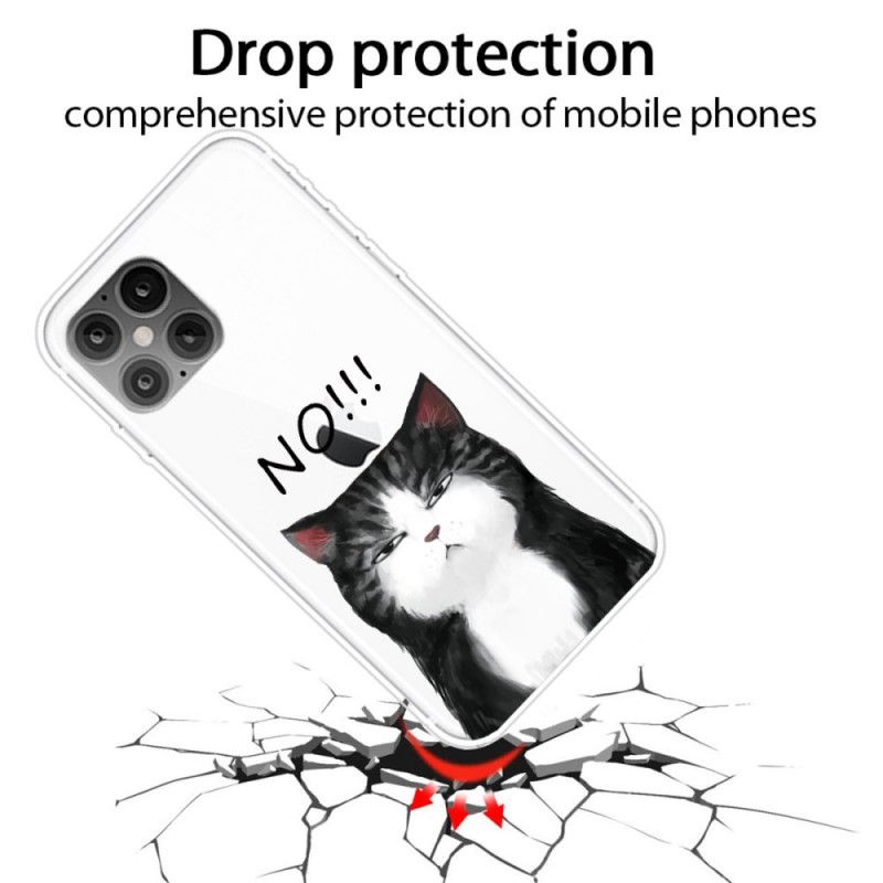 Etui iPhone 12 Pro Max Kot. Który Mówi Nie Etui Ochronne