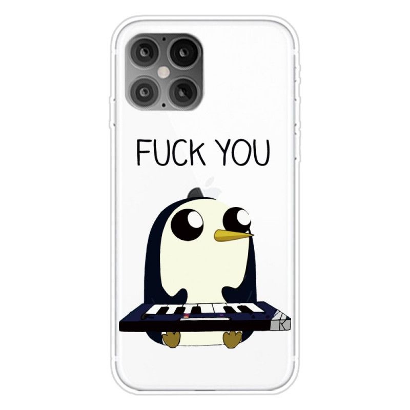 Etui iPhone 12 Pro Max Pingwin Cię Pieprzy Etui Ochronne