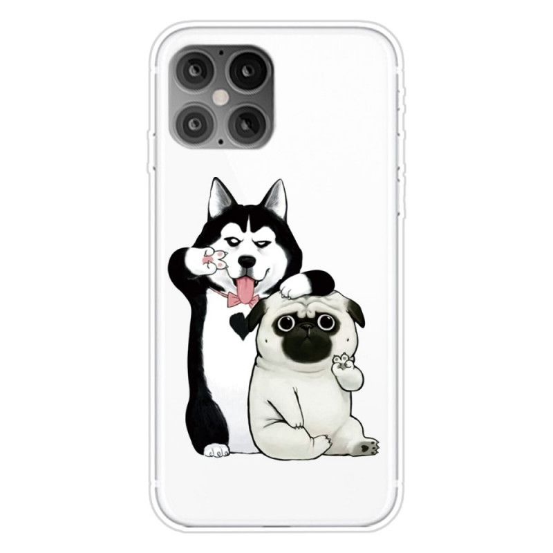 Etui iPhone 12 Pro Max Śmieszne Psy