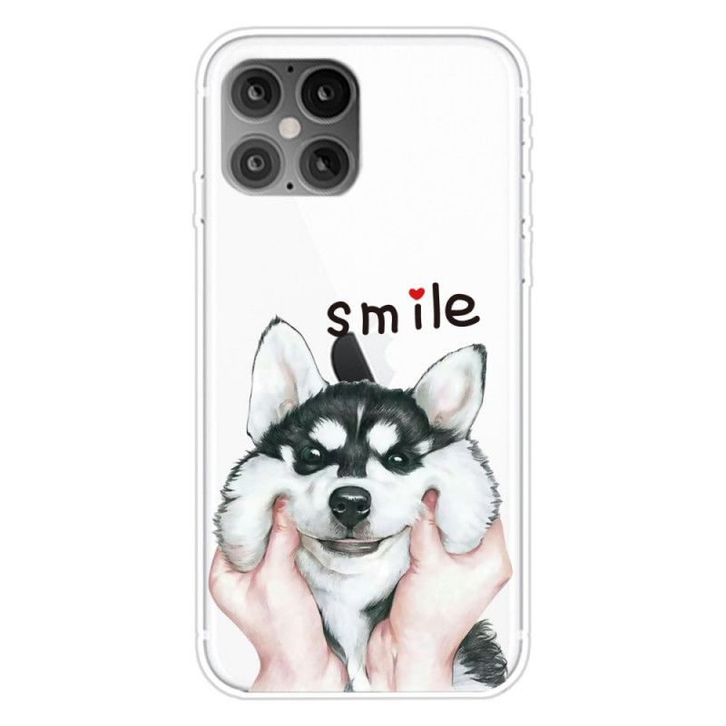 Etui iPhone 12 Pro Max Uśmiechnięty Pies