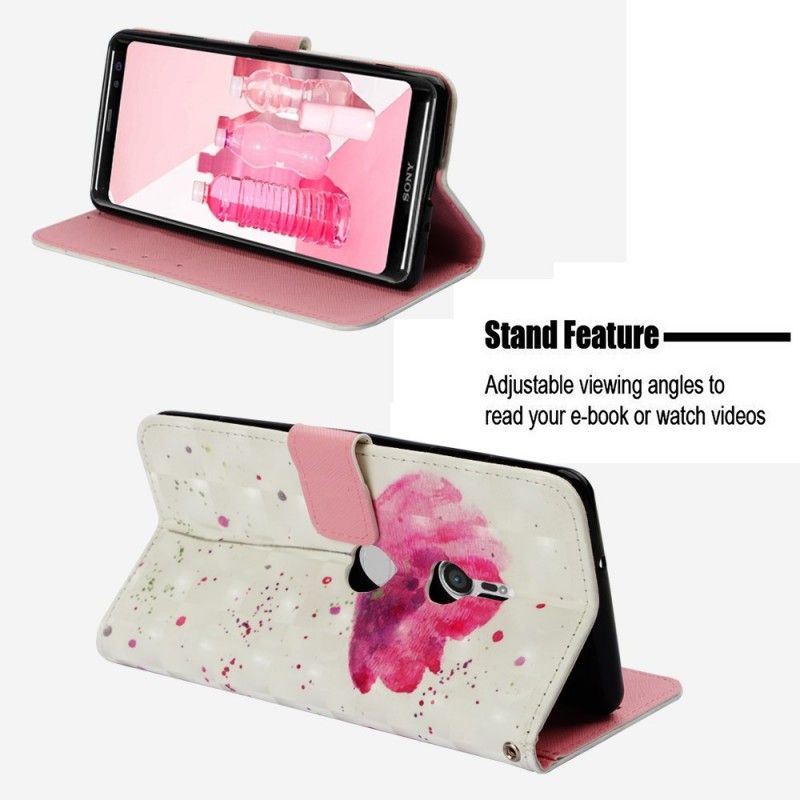 Obudowa Sony Xperia XZ3 Etui na Telefon 3D Akwarela Maku