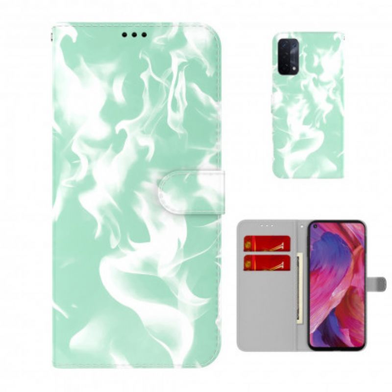 Etui Folio Do Oppo A54 5g / A74 5g Abstrakcyjny Wzór