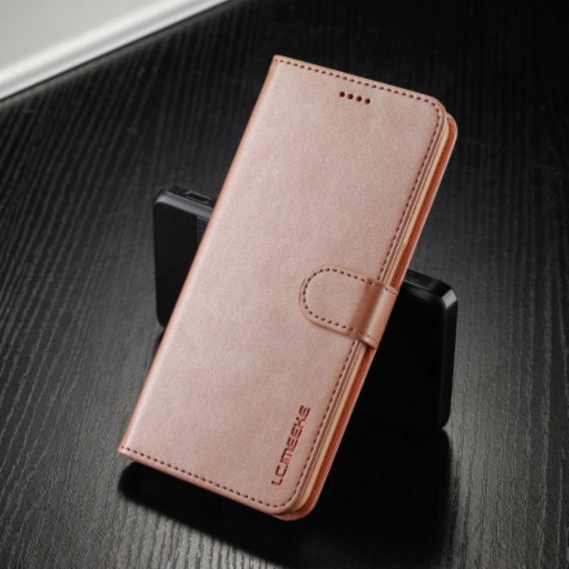 Etui Folio Do Oppo A54 5g / A74 5g Lc.imeeke Efekt Skóry