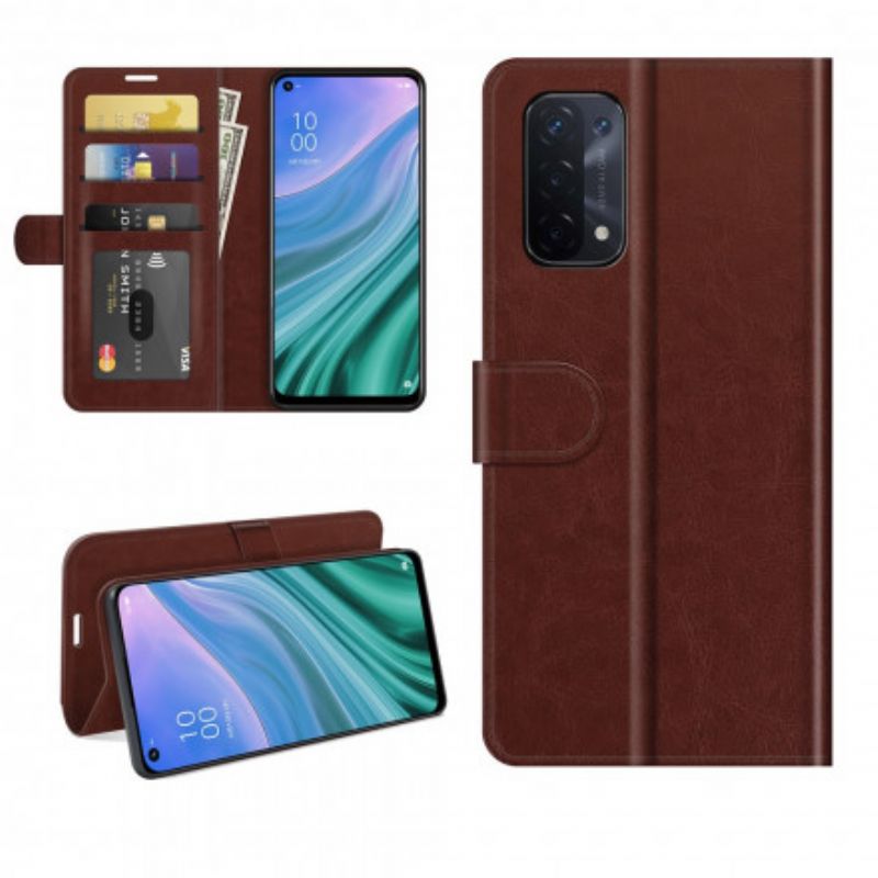 Etui Folio Oppo A54 5g / A74 5g Sztuczna Skóra Ultra