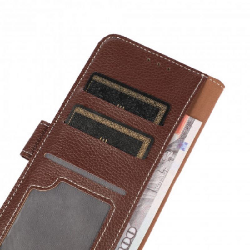 Etui Folio Oppo A54 5g / A74 5g Tekstura Liczi