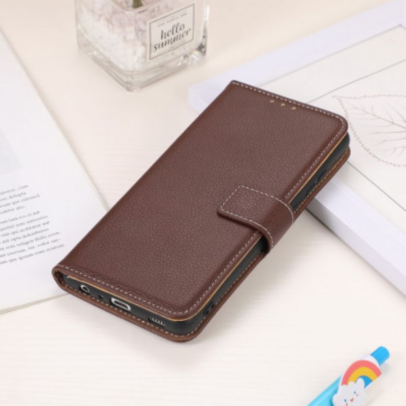 Etui Folio Oppo A54 5g / A74 5g Tekstura Liczi