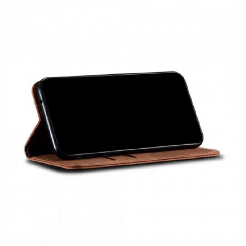 Flip Kotelot Oppo A54 5g / A74 5g Etui Na Telefon Denim Tkanina