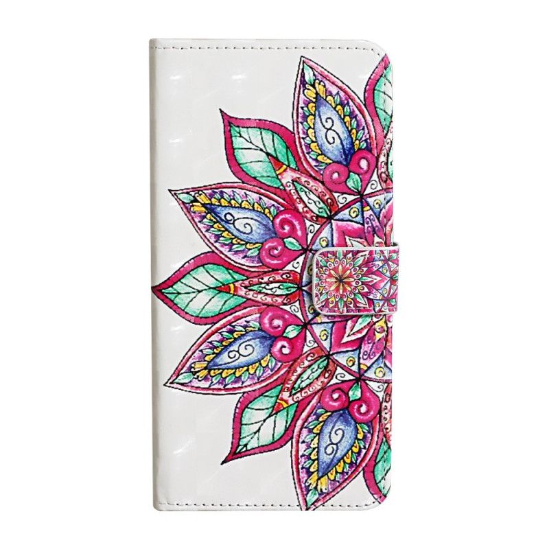 Etui Folio Huawei Y5p Narysowana Mandala