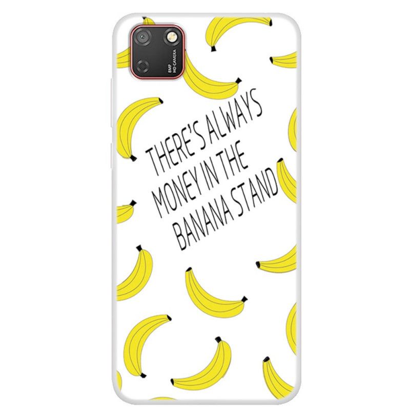 Etui Huawei Y5p Przezroczyste Pieniądze Bananowe Etui Ochronne