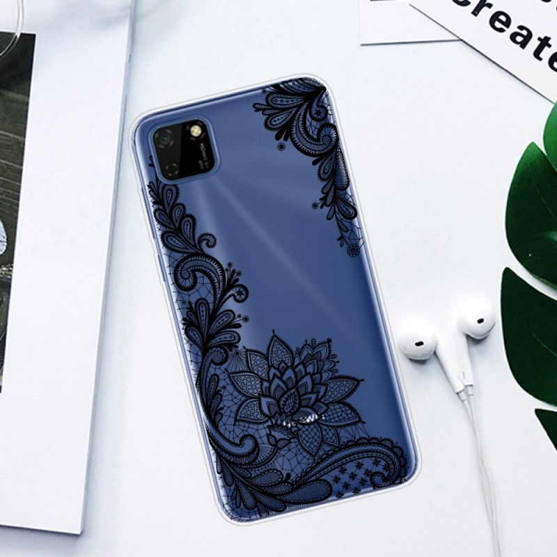 Etui Huawei Y5p Wysublimowana Koronka