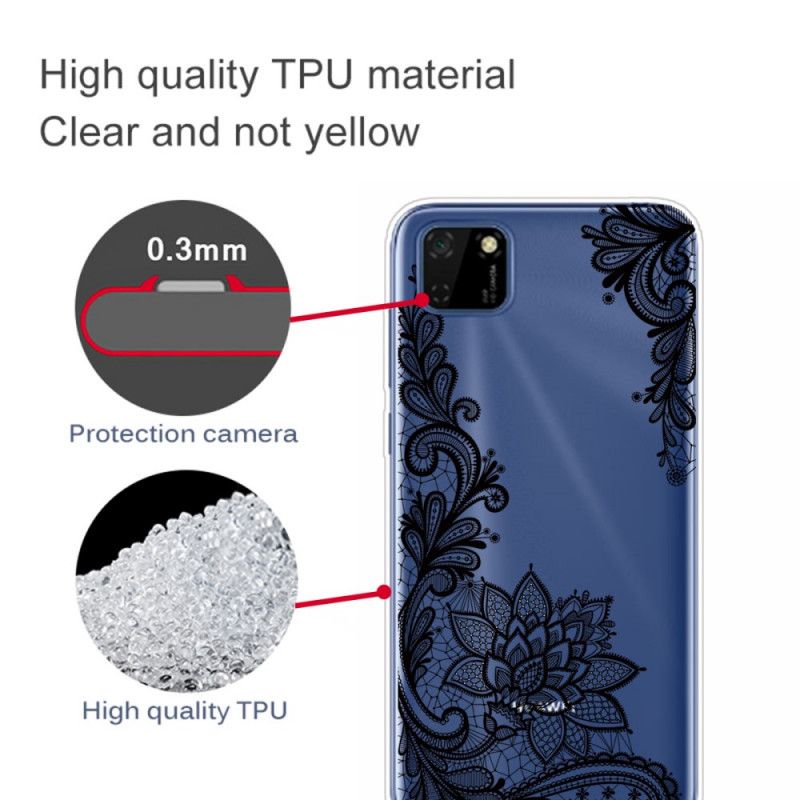 Etui Huawei Y5p Wysublimowana Koronka