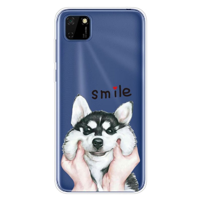 Futerały Huawei Y5p Etui na Telefon Uśmiechnięty Pies