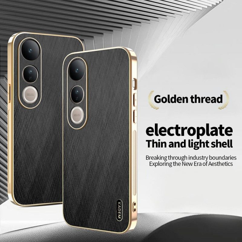 Futerały Vivo V50 Lite 5g Etui Na Telefon Teksturowany Jedwab