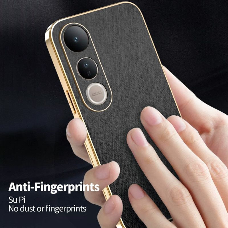 Futerały Vivo V50 Lite 5g Etui Na Telefon Teksturowany Jedwab