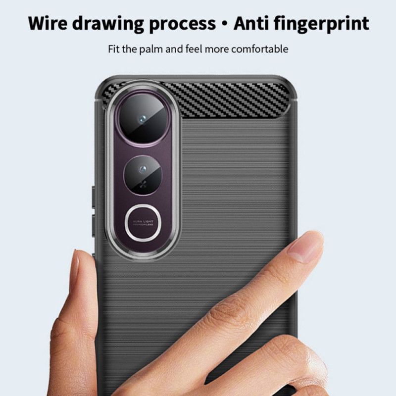 Futerały Vivo V50 Lite 5g Etui Na Telefon Włókno Węglowe