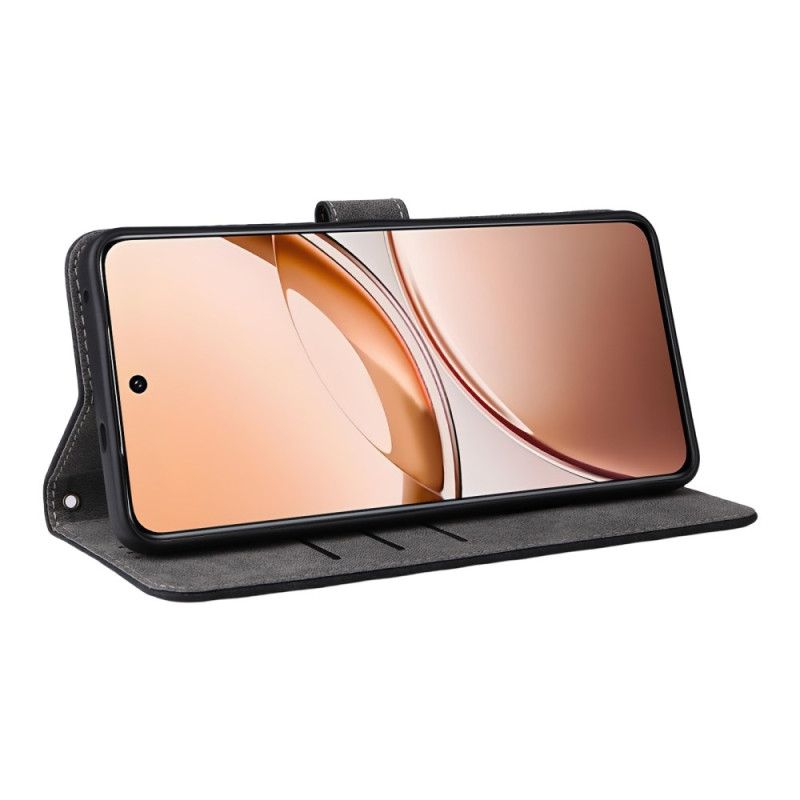 Skórzany Futerał Vivo V50 Lite 5g Etui Na Telefon Ochrona Rfid Ze Smyczą